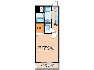 エヴァ－グリ－ンＭの物件間取画像